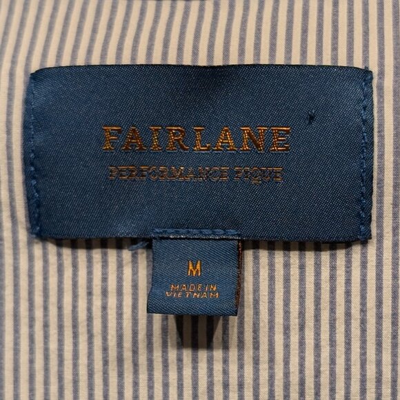 Fairlane Performance Pique 1/4 Zip Pull Over Size Med - Picture 5 of 12